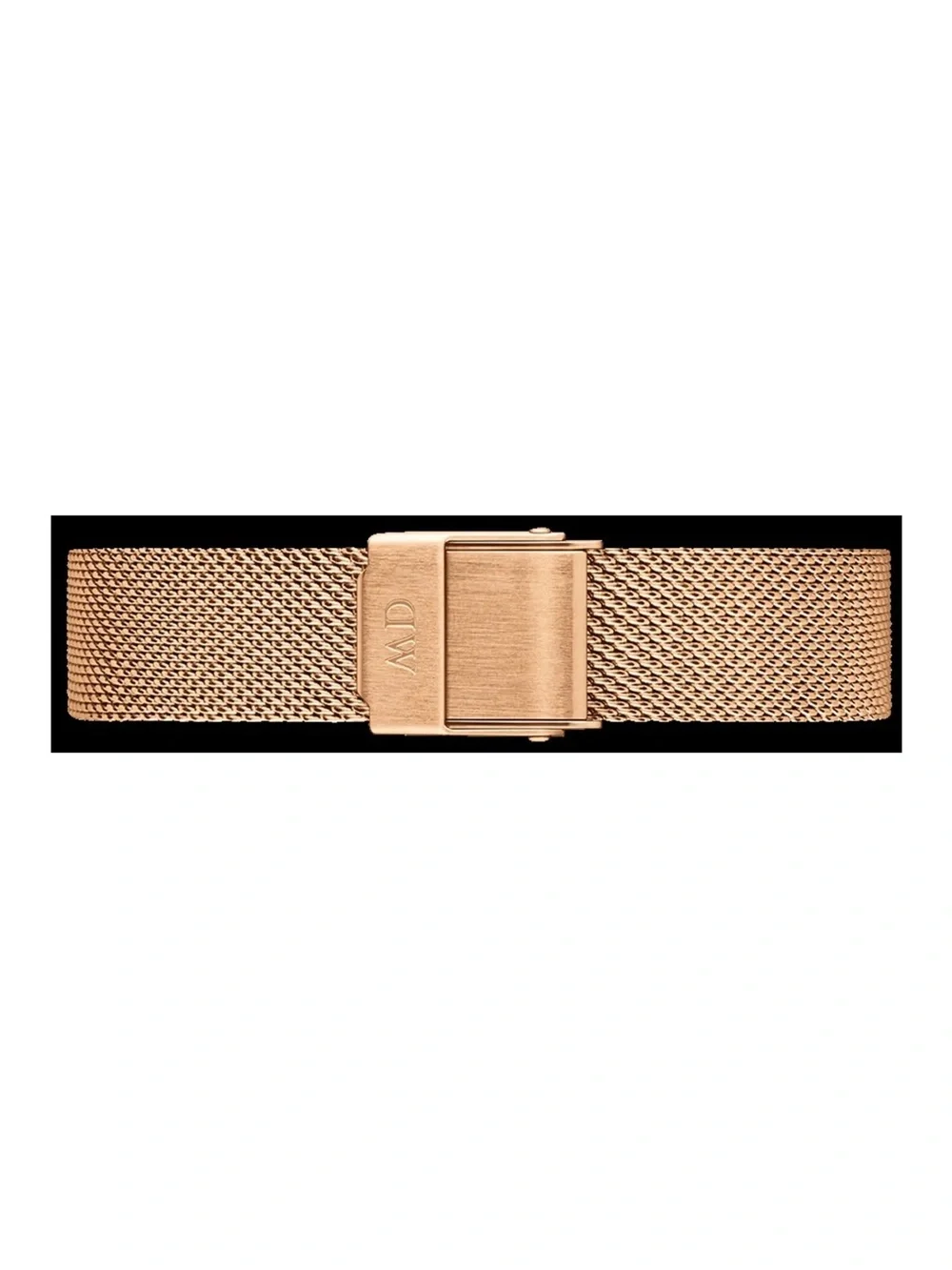 Daniel Wellington Petite Melrose 32mm Rose Gold Watch w/ Mesh Strap & White Dial